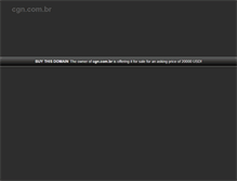 Tablet Screenshot of cgn.com.br